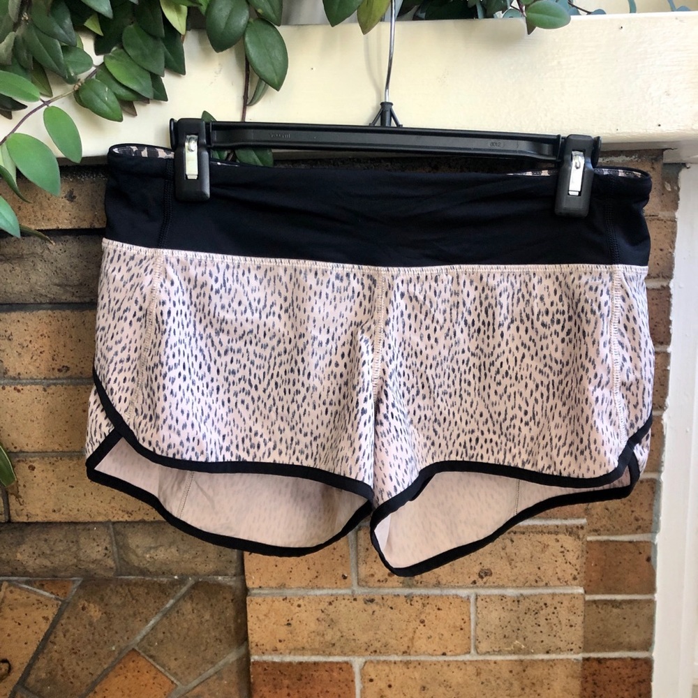 Lululemon Animal Print Shorts